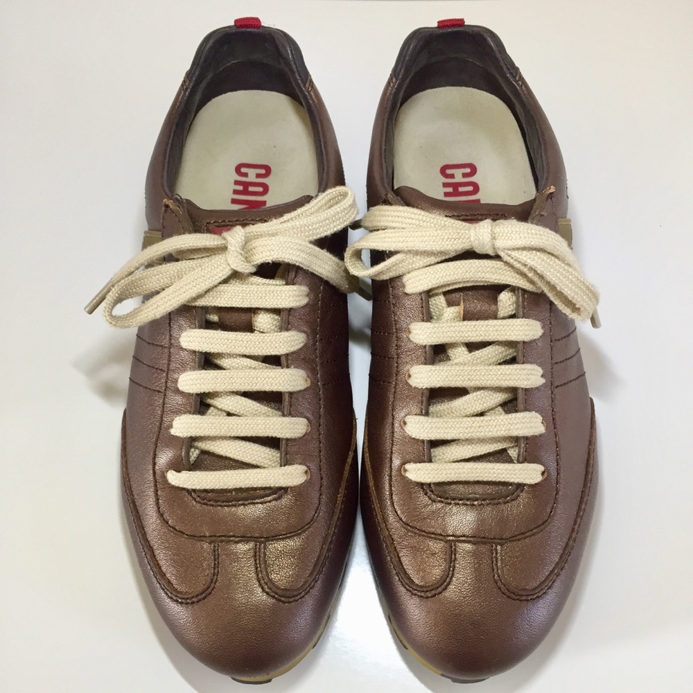 Camper Leather Lace Up Shoe Size 37